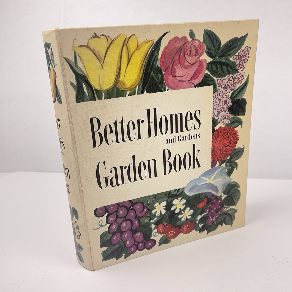 Vintage Better‎ Homes & Gardens 1954 Garden Book 2nd Edition 5-Ring Binder